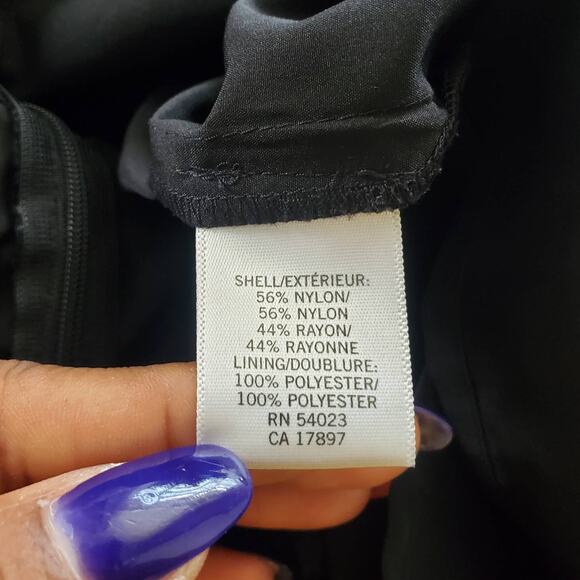 Banana Republic Factory Black Lace Mini Skirt 4 - Picture 6 of 7